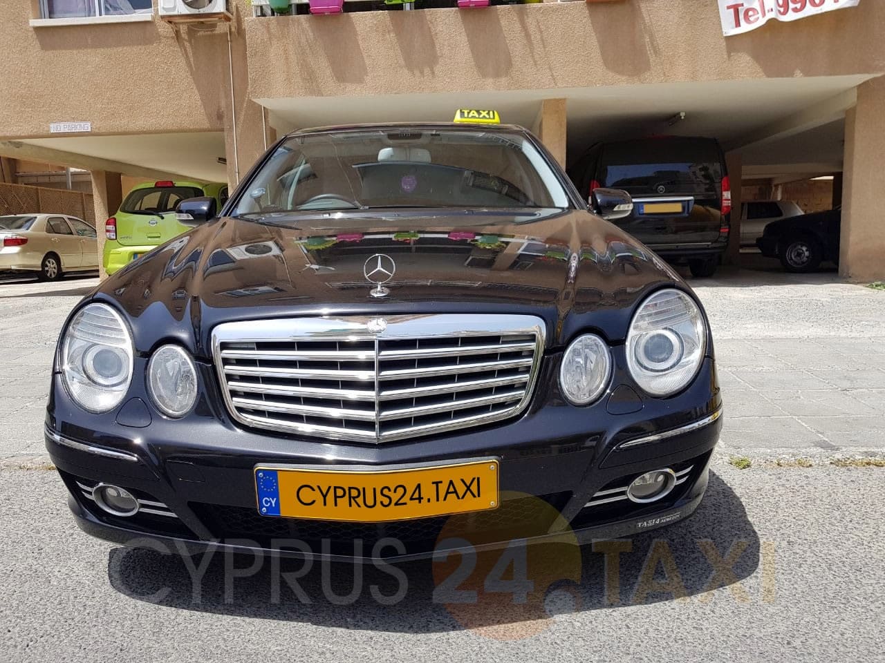 Cyprus24.taxi: Mercedes E-class Base. Exterior #1